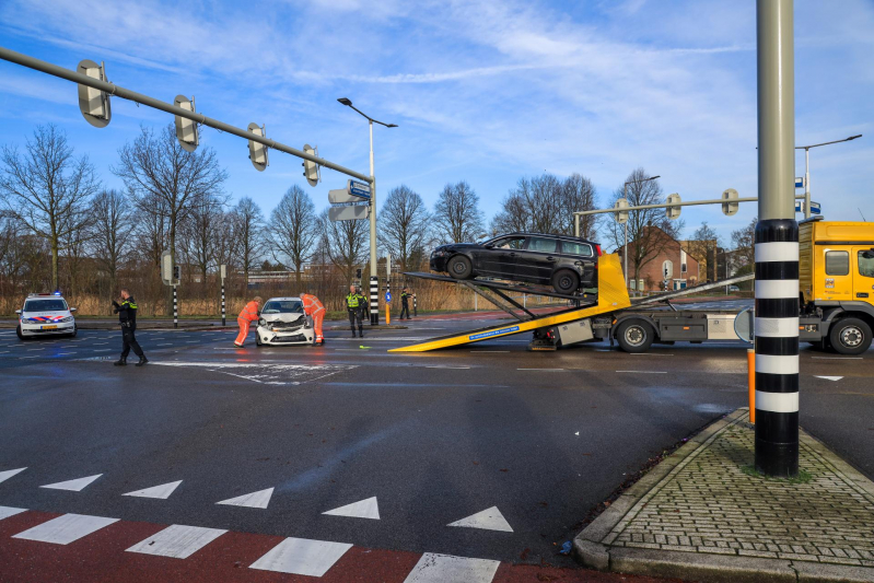 Flinke schade bij ongeval op kruising (Amersfoort)