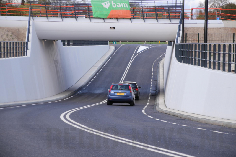 Autotunnel Voorpoort geopend voor gemotoriseerd verkeer