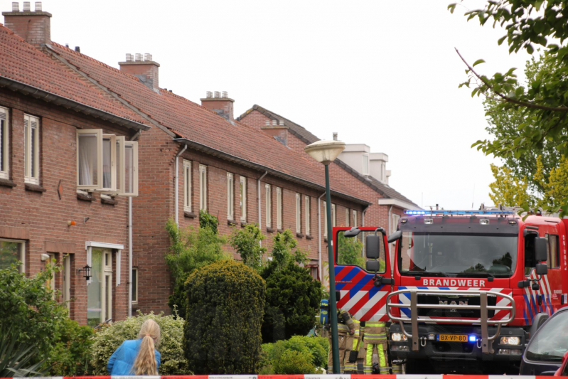 Kortsluiting veroorzaakt brand op bovenverdieping woning